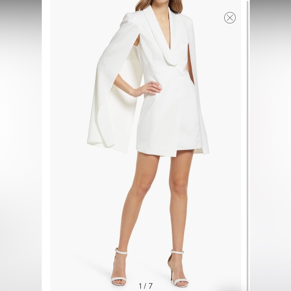 NWT Katie May boss lady cape dress